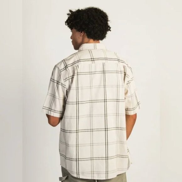 Carhartt Men's Loose Fit Midweight Short-Sleeve Plaid Shirt Size L - Picture 8 of 8